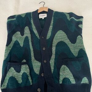 Corridor Shimmer Wave Cardigan